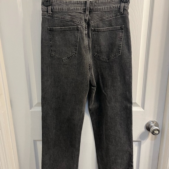 Women's Black Jeans, High Rise - Picture 2 of 2